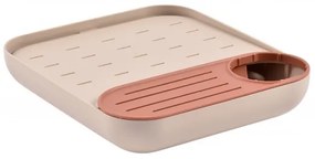 Suport pentru uscarea biberoanelor Beaba bej/portocaliu