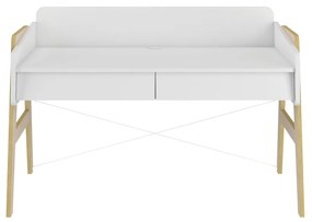 OFERTA Birou de scris pentru copii alb SO SIXTY Calitatea II.