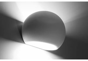 Aplică perete GLOBE 1xE27/60W/230V alb