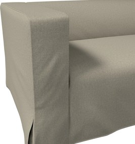 Husă canapea Klippan cu 2 locuri, lungă, cu pliuri contrastante