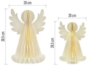 Decorațiune de Crăciun LED 20xLED/6xAA îngeri