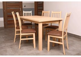 Masă extensibilă de dining LIAM, stejar Sonoma