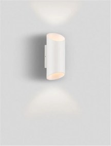 Aplica LED exterior iluminat sus si jos IP54 Nocta alb