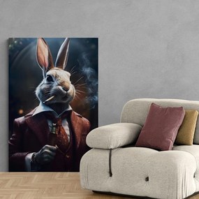 Tablou animal gangster iepure