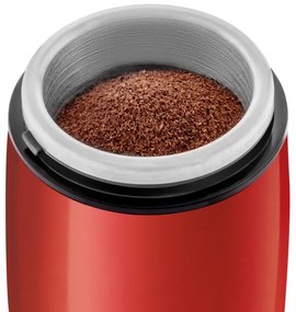 Râșniță electrică pentru boabe de cafea 60 g 150W/230V roșie/crom Sencor