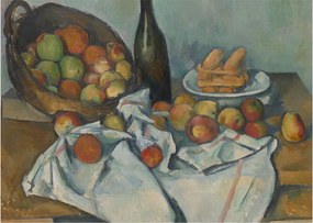 Tablou - Paul Cezanne, The Basket of Apples, reproducere (70x50 cm)
