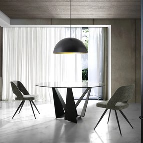 Masa eleganta design modern Ruby, 150cm AC-CT2061R-NEGRO