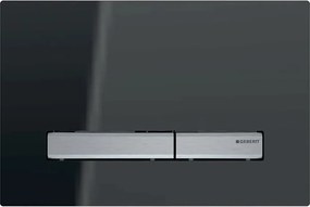 Clapeta de actionare Geberit Sigma50 lava gri inchis cromat