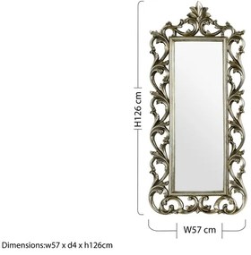 Oglindă de perete 57x126 cm Champagne – Premier Housewares