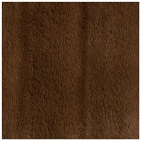Pătură maro din blană artificială 130x180 cm Galena – House Nordic