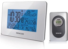 Staţie meteo Sencor SWS 51W, cu senzor wireless, alb