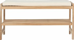 Wenko Șapcă de pantofi din lemn cu scaun ACINA