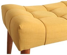 Taburet LUMI, 40 x 58 cm, galben