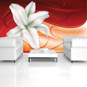 Fototapet - Arta abstractă a Lili Hearts (152,5x104 cm)