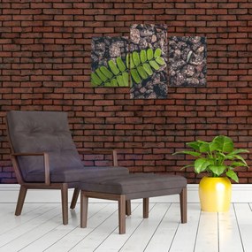 Tablou cu planta verde (90x60 cm)