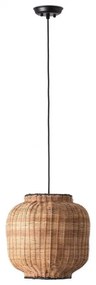 Lustra / Pendul suspendat design natural din ratan TUPAI 30cm