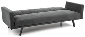 Canapea Armando, gri/negru
