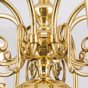 Candelabru 8 brate design clasic FLAMISCH, alama lucioasa