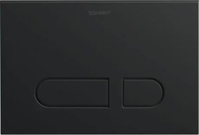 Duravit DuraSystem buton de spălare pentru WC negru WD5001031000