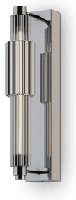 Aplica LED de perete design modern Verticale crom