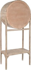 Mobilier de bar din lemn de tec reciclat si sticla , design Natural
