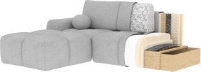 Colțar Vittario extensibil, 227x170x95 cm, orientare stânga – Xillar 20