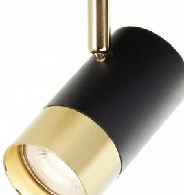 Brilliant - Spot LED VIGOLO 3xGU10/5W/230V negru/auriu