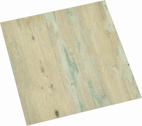 vidaXL Plăci de Pardoseală 55 pcs Maro deschis 5,11 m² PVC