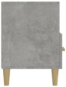 Comoda TV, gri beton, 102x36x50 cm, lemn compozit Gri beton, 1