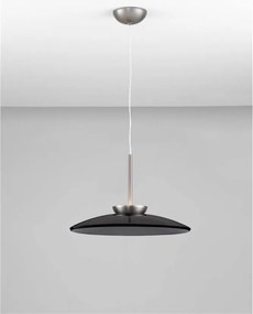 Lustra suspendata LED design ambiental Esti fumuriu