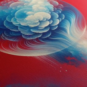Tablou sferă abstractă în nori