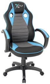 Fotoliu de birou gaming Vamivo 5 (albastru + negru) . 1093828