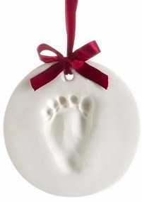 Kit amprenta mulaj manuta sau piciorus bebe pentru ornament bradut - Pearhead