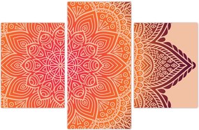 Tablou - Mandala artă (90x60 cm)