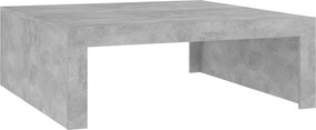 vidaXL Măsuță de cafea, gri beton, 100x100x35 cm, lemn prelucrat