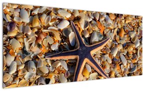 Tablou cu stea de mare (120x50 cm)