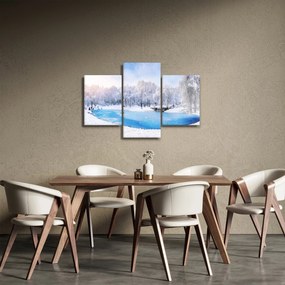 Tablou - Lac de gheață (90x60 cm)