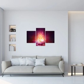 Tablou cu floare de lotus (90x60 cm)