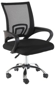 Scaun de birou Lyra, negru