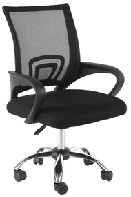 Scaun de birou Lyra, negru