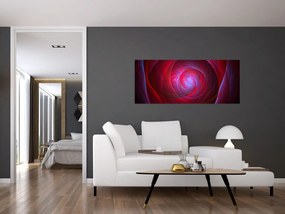 Tabloul abstract cu ochi (120x50 cm)