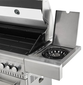 Gratar pe gaz Minnesota BBQ cu 6 arzatoare + 1 arzator lateral
