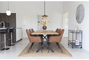 Harbo scaun de luat masa ecobleather maro