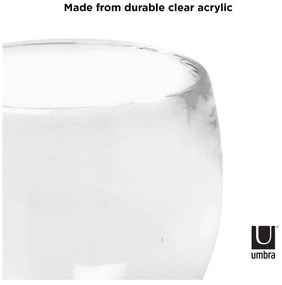 Suport pentru periuța de dinți din plastic Droplet – Umbra