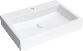 Lavoar suspendat Omnires Thasos M+ alb  60 cm