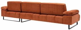 Canapea de colț Mustang Small Right Orange