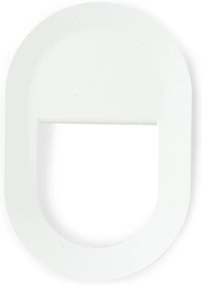 Cârlig alb de montat pe perete din oțel Coucou – Spinder Design