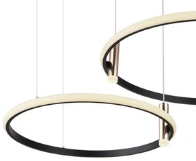 Lustră LED dimabilă pe cablu Globo 67300H COCO LED/55W/230V 2700-6000K + telecomandă