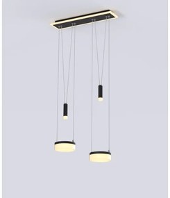 Lustră LED dimabilă pe cablu Wofi 6054-502 JESSE LED/21W/230V negru