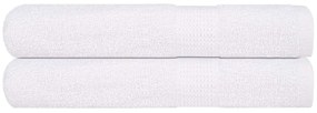 vidaXL Prosoape pentru saună 2 buc alb 80x200 cm 360 g/m² 100% bumbac